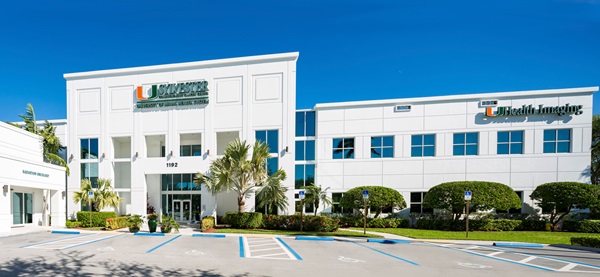 Sylvester Comprehensive Cancer Center building in Deerfield Beach, Florida