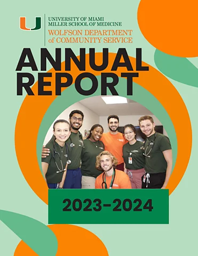Annual report book cover