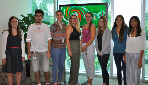 Picture of eight 2019 Graduate Students in Human Genetics and Genomics