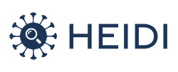 Blue logo for HEIDI