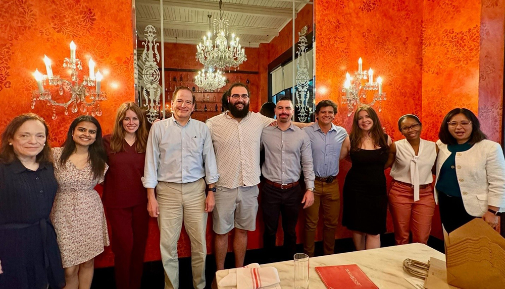 Rheumatology fellows at event