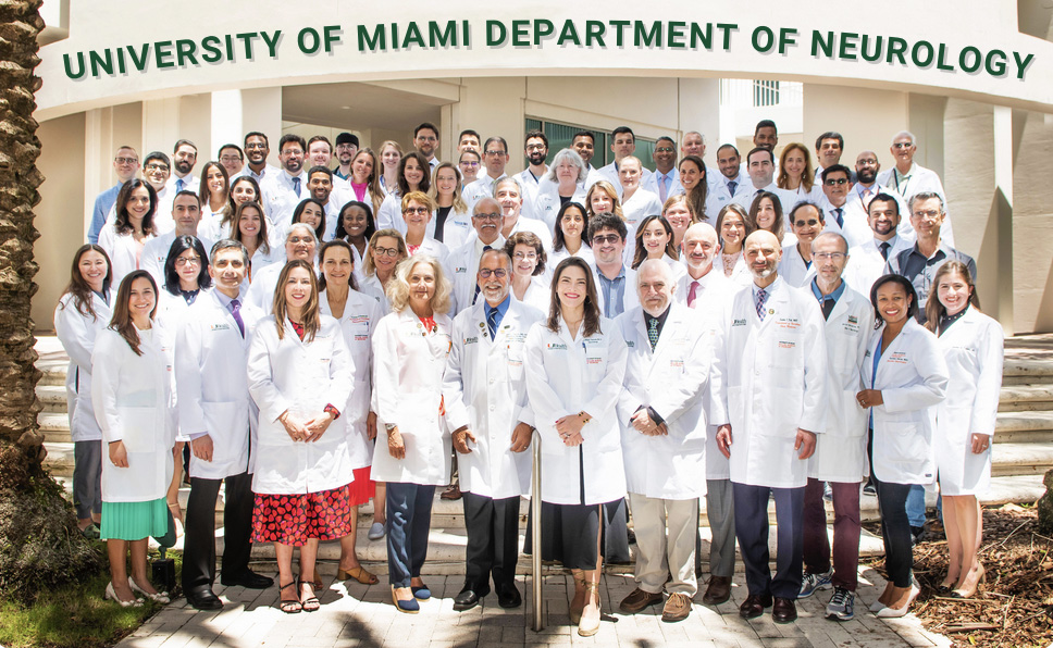 Neurology Faculty Group Photo