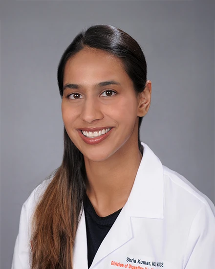 headshot of Shria Kumar, M.D., MSCE