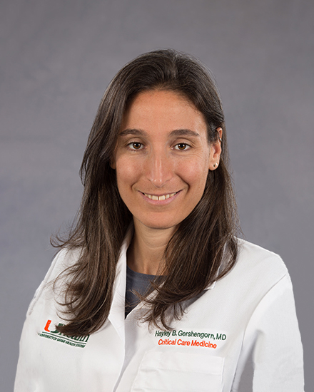 Hayley B. Gershengorn, M.D. FCCM ATSF