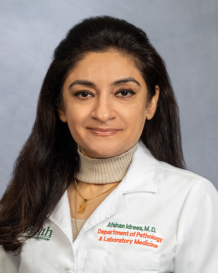 Afshan Idrees, M.D., MBA, MPH