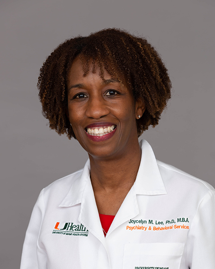 Joycelyn M Lee PhD MBA Miller School Of Medicine