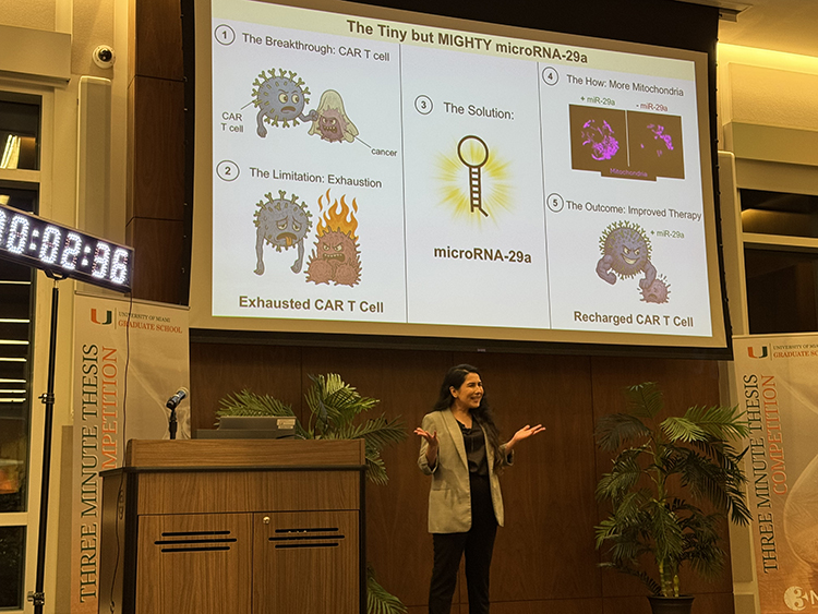 Natasha Khatwani presenting