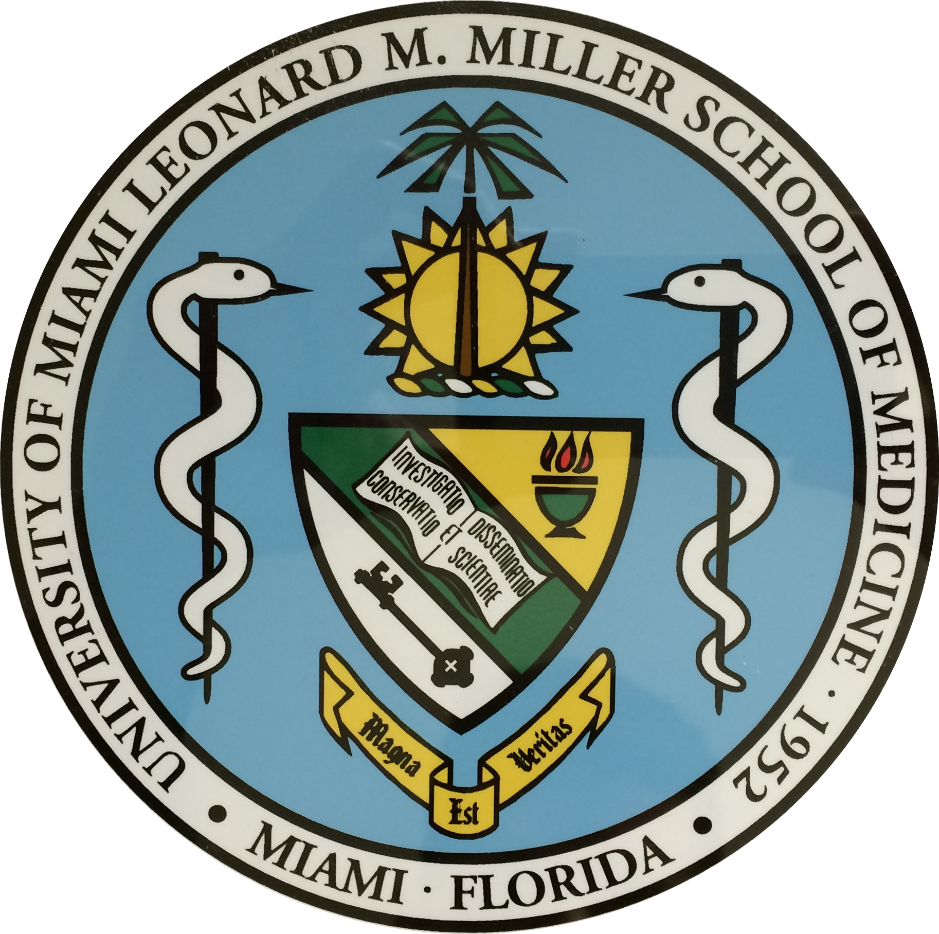 Seal for the University of Miami Leonard M. Miller School of Medicine