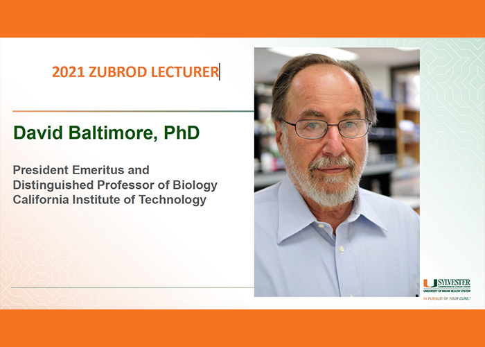 Zubrod Memorial Lecture Flyer