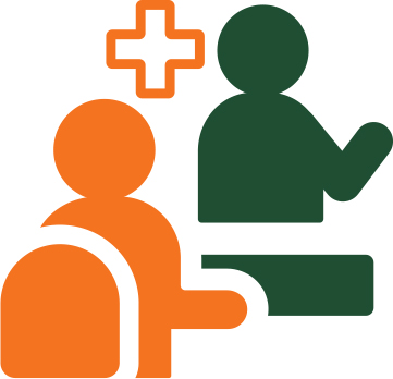 icon of people in med school
