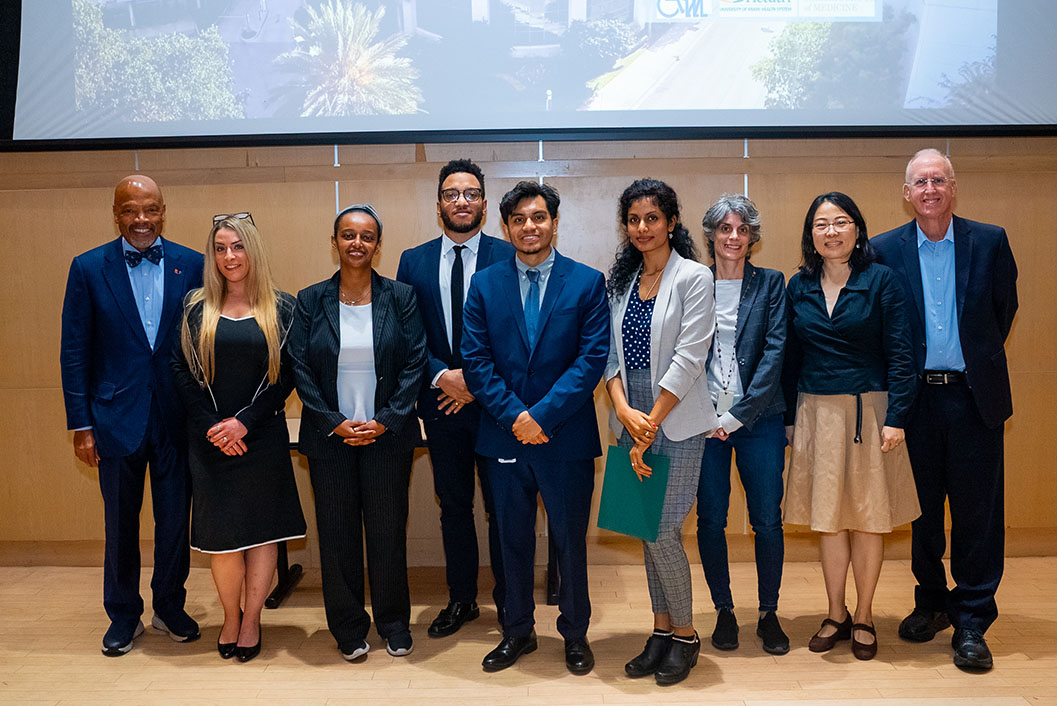 group photo at a professional event