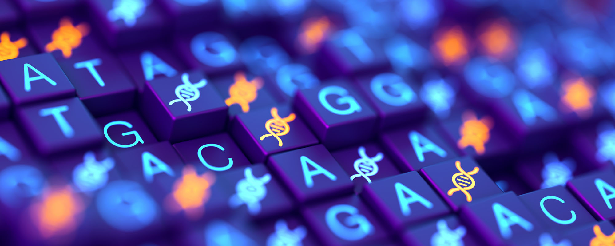 Illustration of DNA patterns