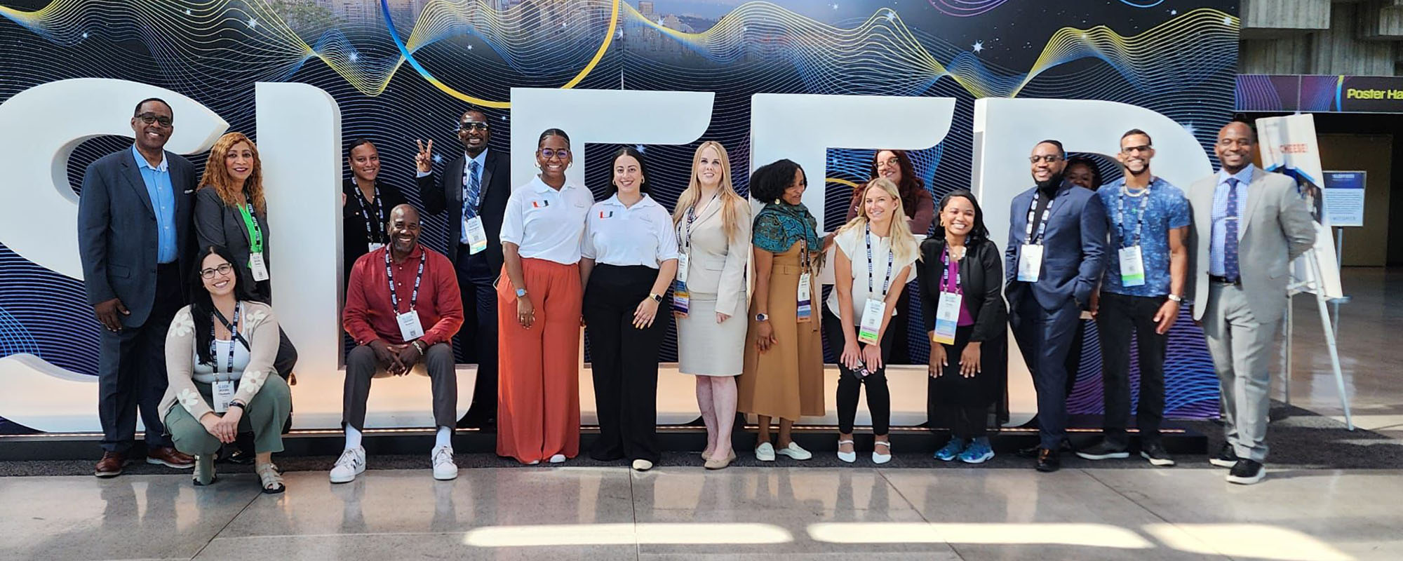 Miller School sleep researchers posing for a picture at SLEEP 2025